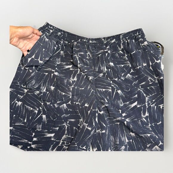 Patagonia Gray Baggies Swim Short Trunks Size Large Pockets Drawstring Lined - Picture 3 of 12